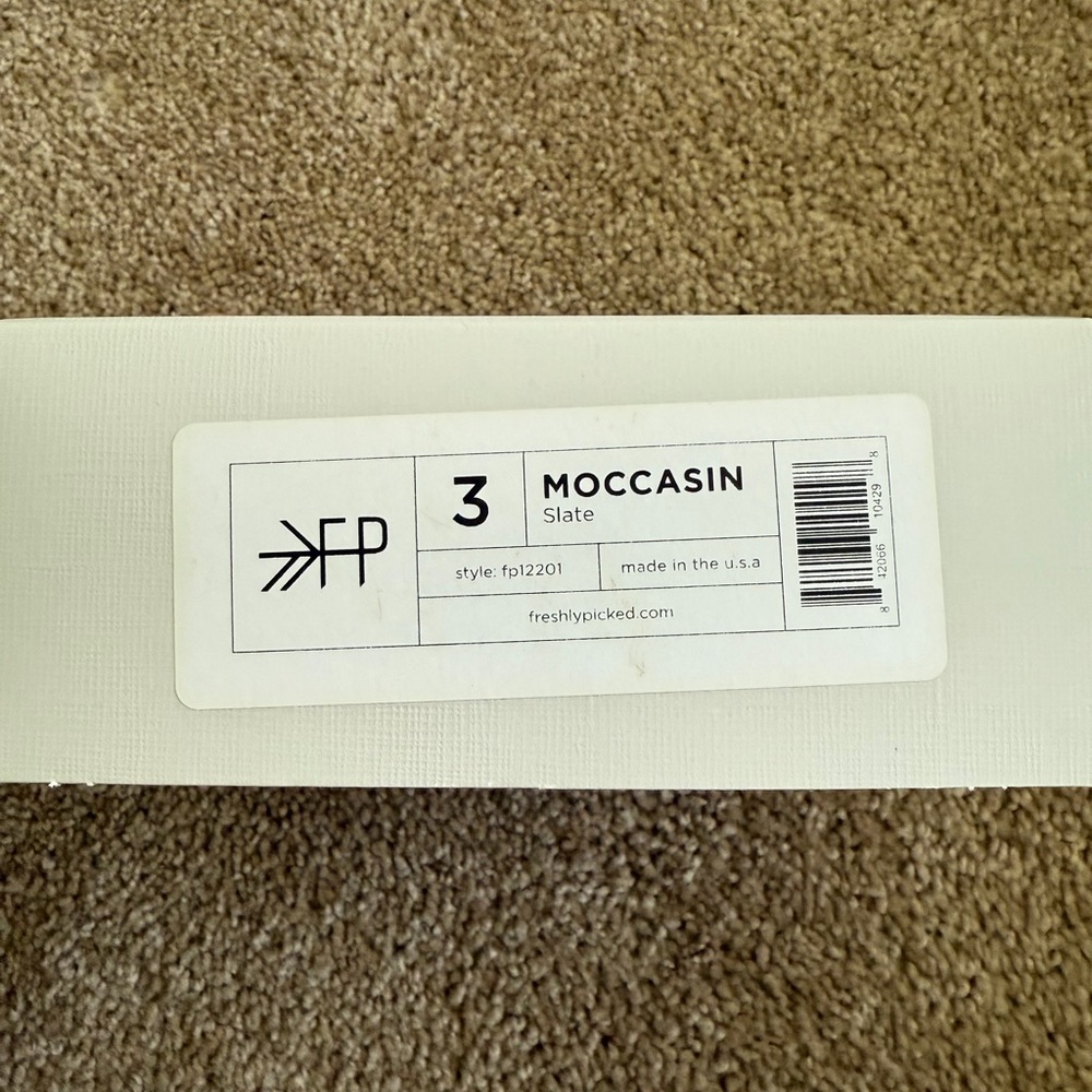 Freshly Picked Slate Moccasins